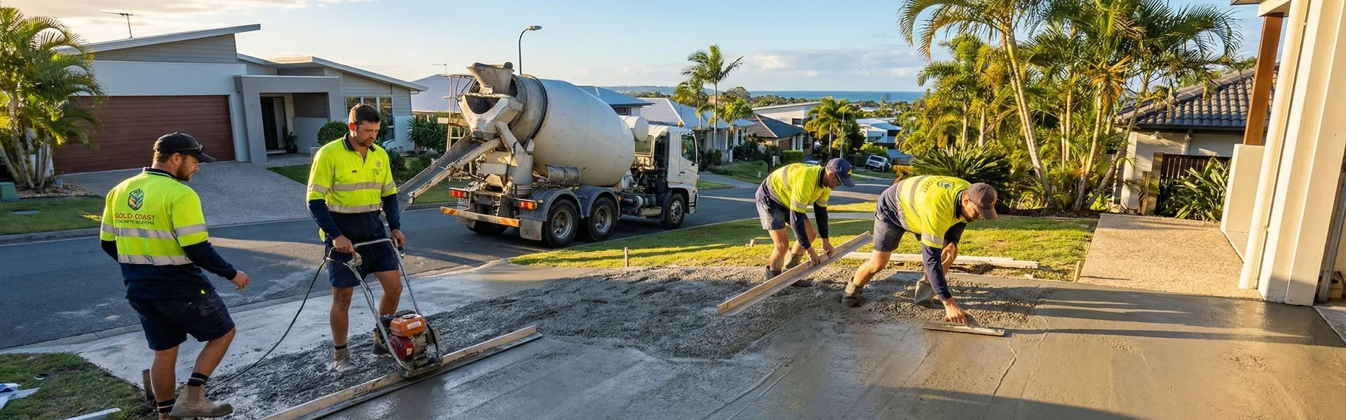 Concreting services in Broadbeach