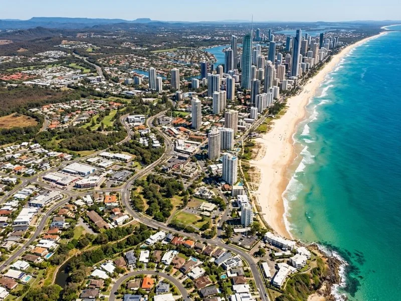 Concreters Gold Coast service area map